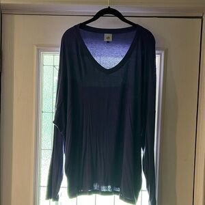 CAbi Women's Navy Long Sleeve Top